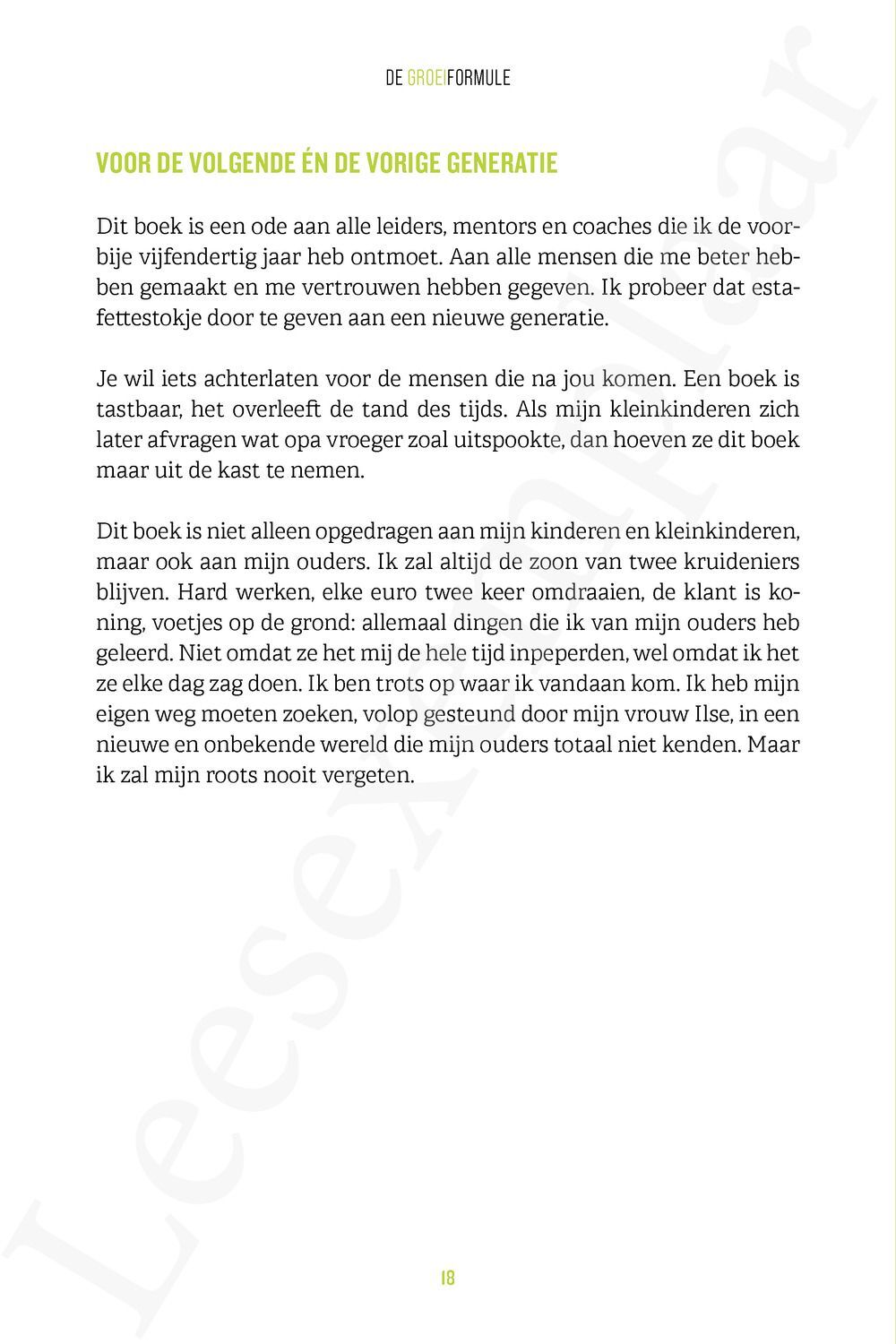 Preview: De groeiformule