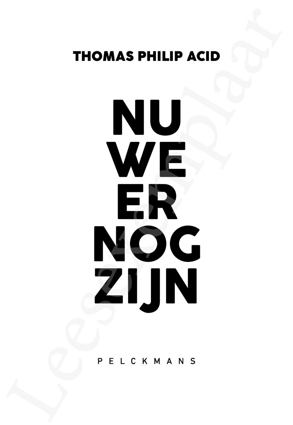 Preview: Nu we er nog zijn