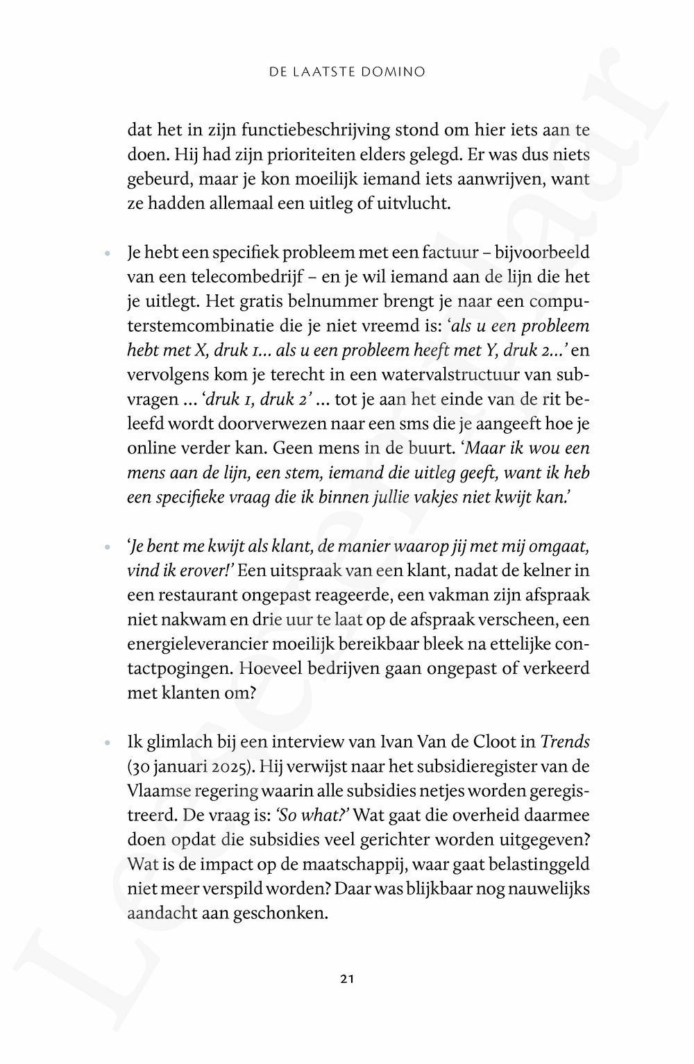 Preview: De laatste domino