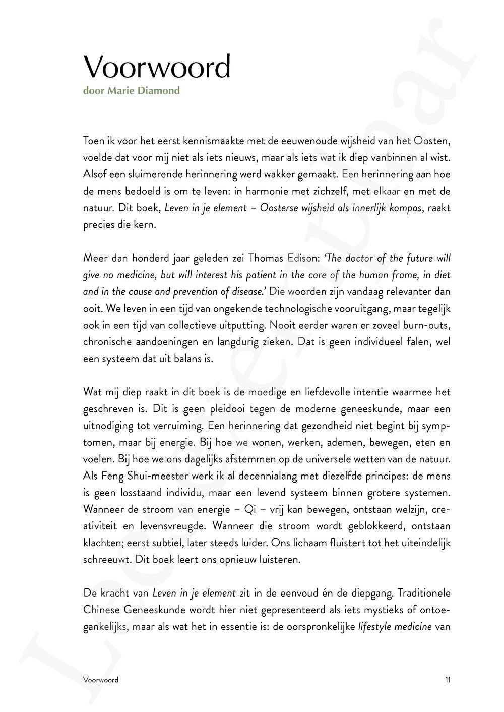 Preview: Leven in je element