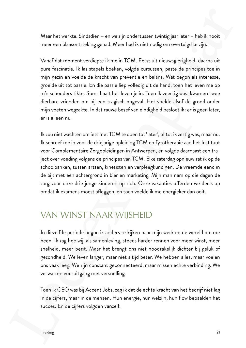 Preview: Leven in je element