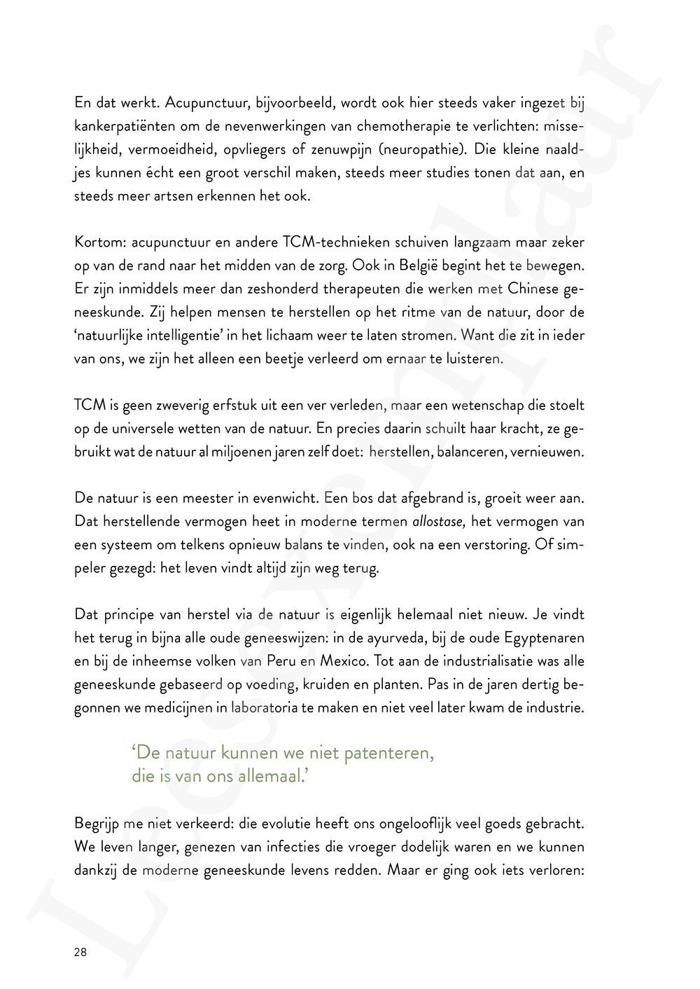 Preview: Leven in je element