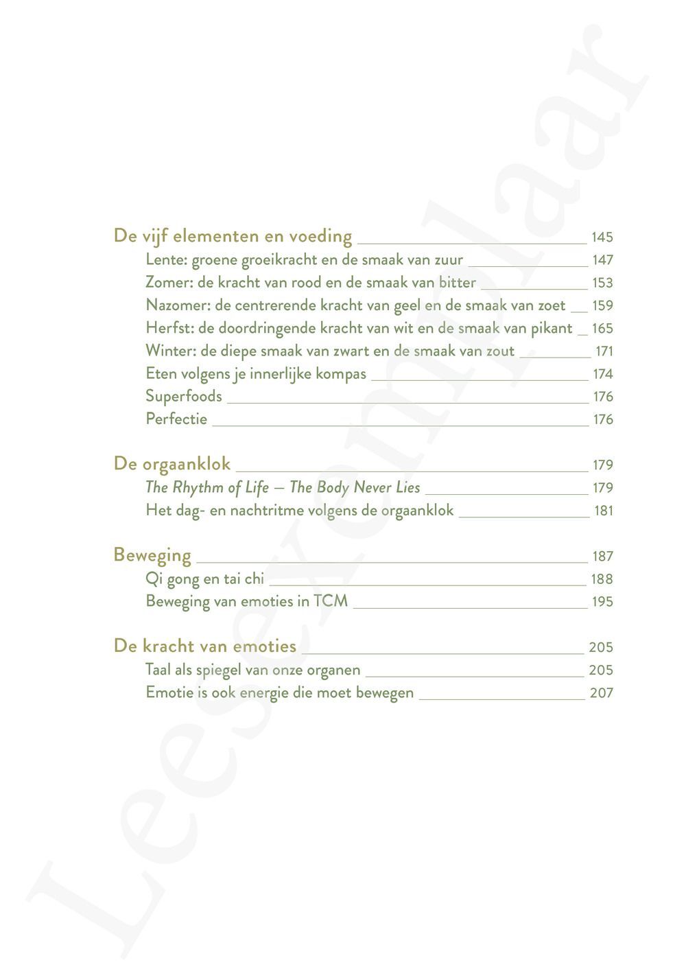 Preview: Leven in je element