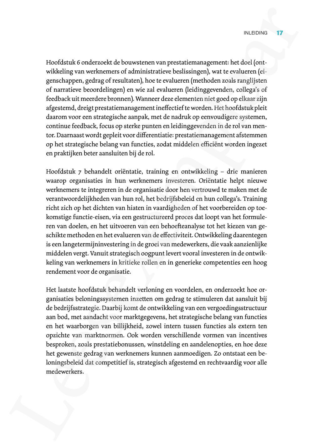 Preview: Strategisch HRM in actie: de brug tussen theorie en praktijk