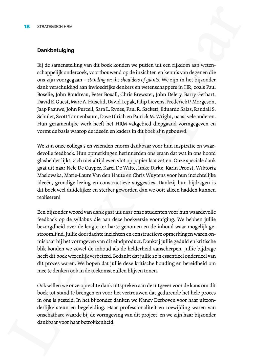 Preview: Strategisch HRM in actie: de brug tussen theorie en praktijk