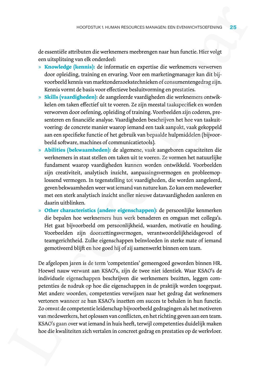 Preview: Strategisch HRM in actie: de brug tussen theorie en praktijk