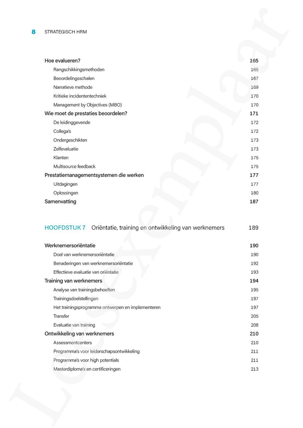 Preview: Strategisch HRM in actie: de brug tussen theorie en praktijk