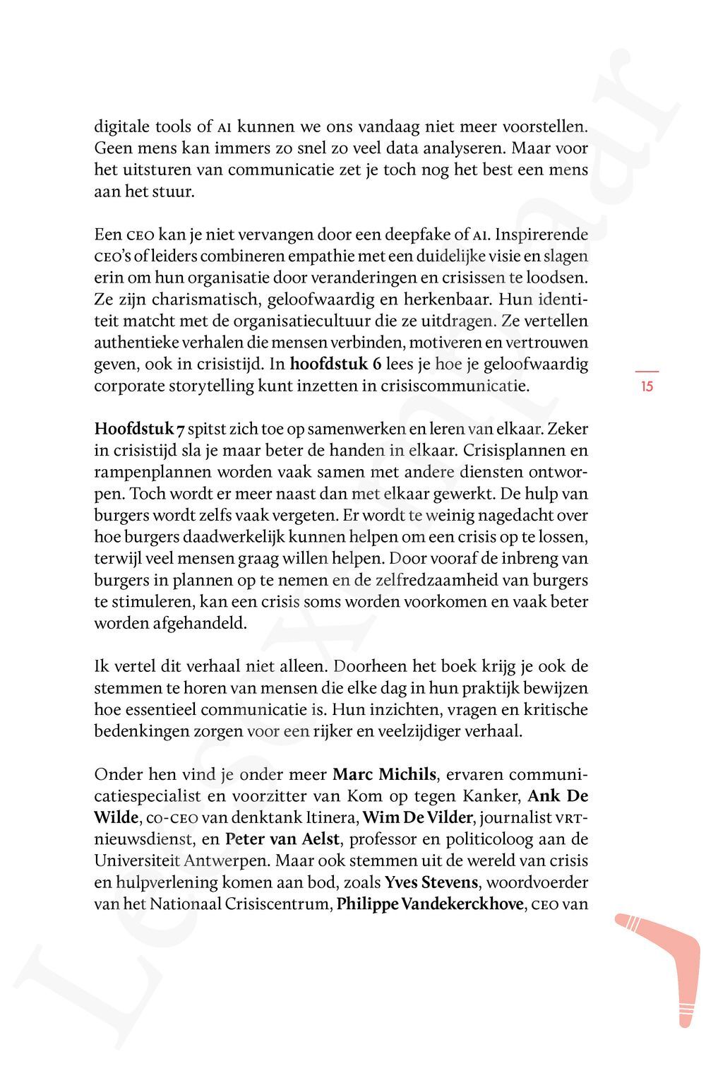 Preview: Communicatie Come Back!