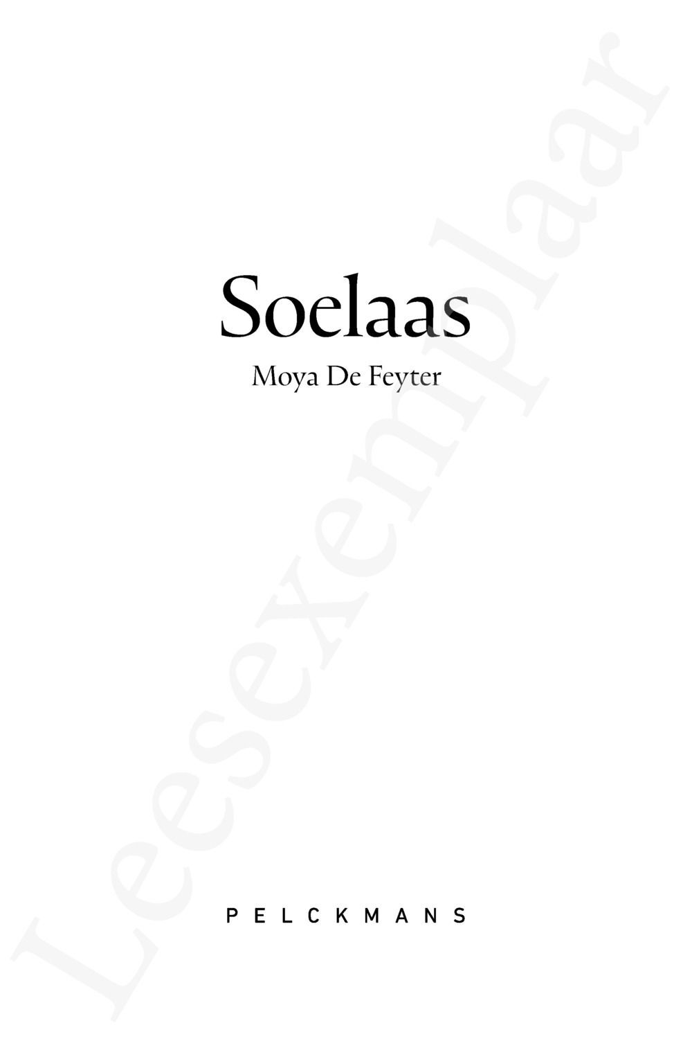 Preview: Soelaas