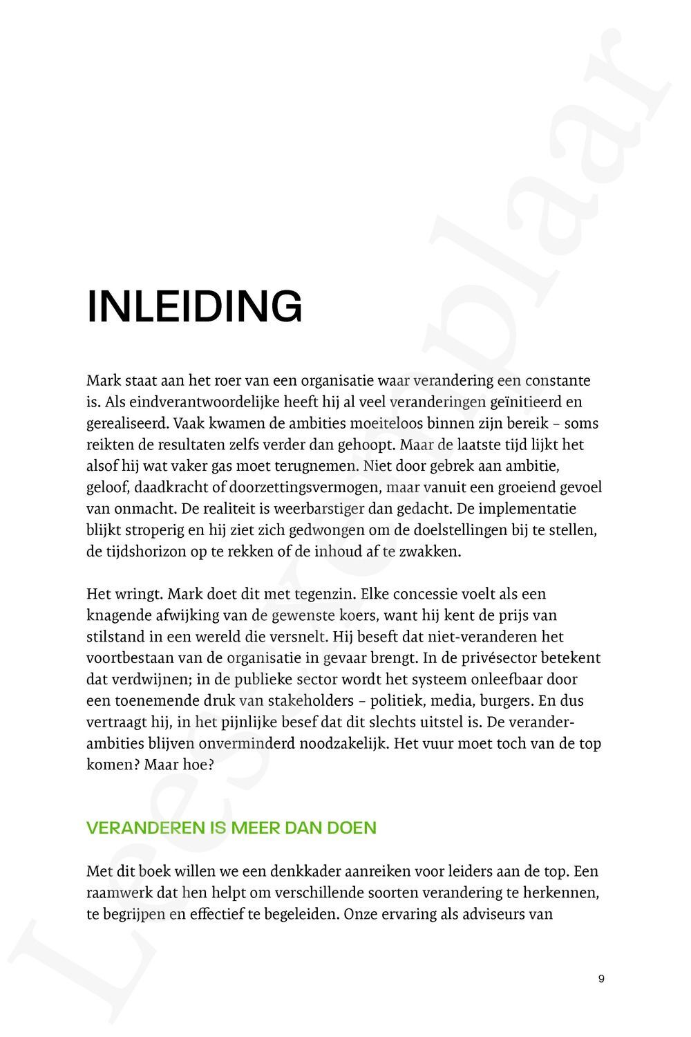 Preview: Leading from the Top