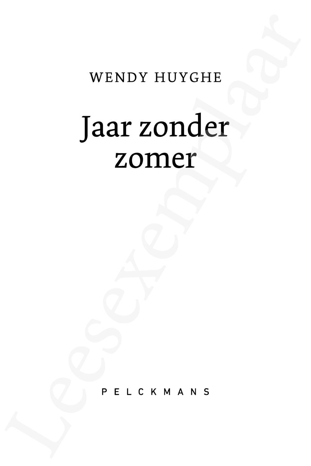 Preview: Jaar zonder zomer
