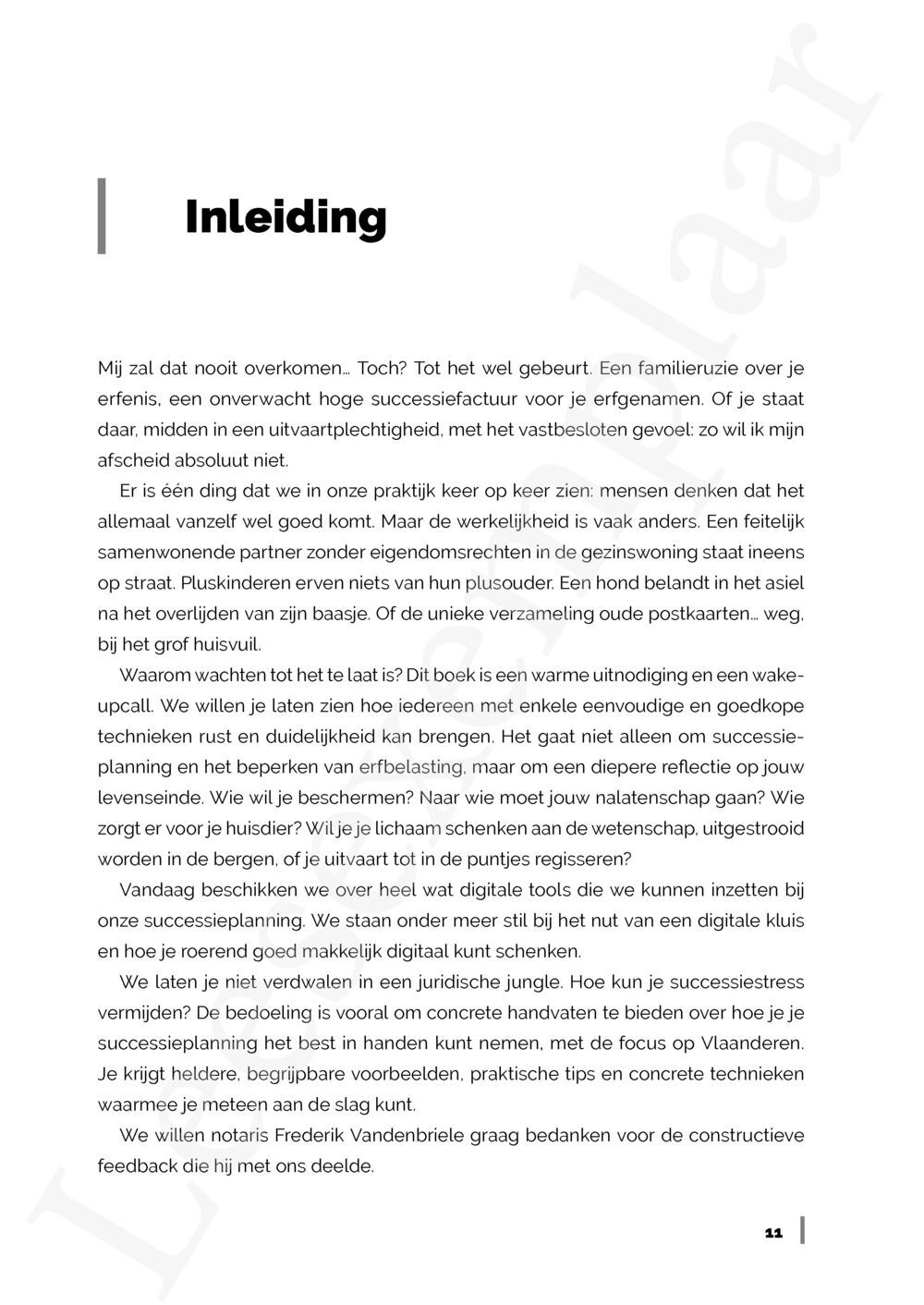 Preview: Maak je erfgenamen gelukkig!