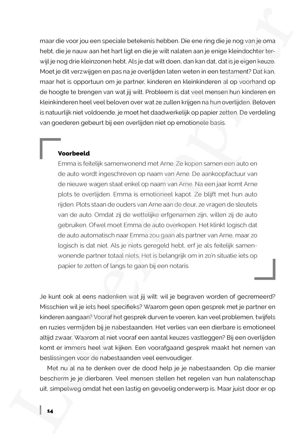 Preview: Maak je erfgenamen gelukkig!