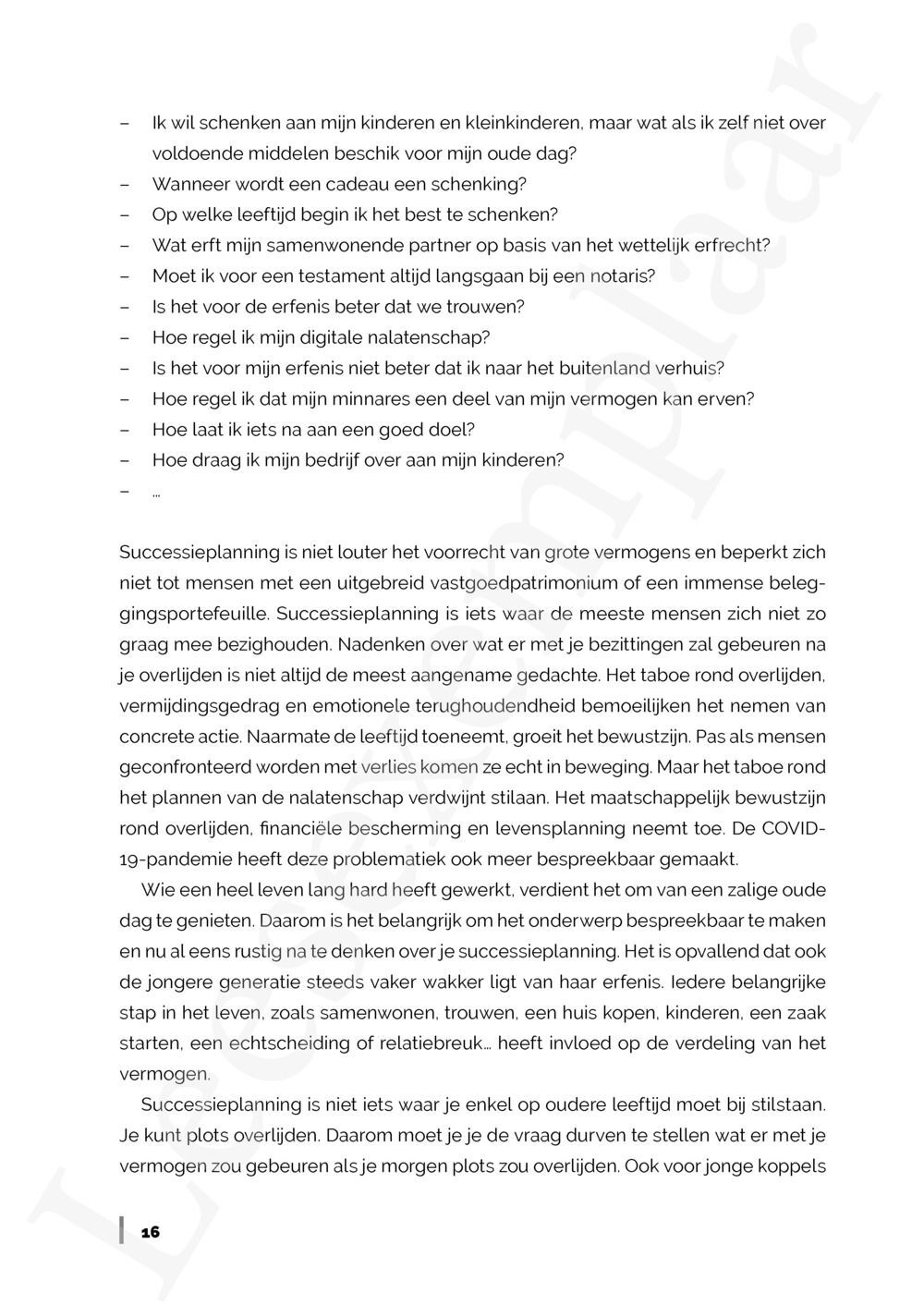 Preview: Maak je erfgenamen gelukkig!