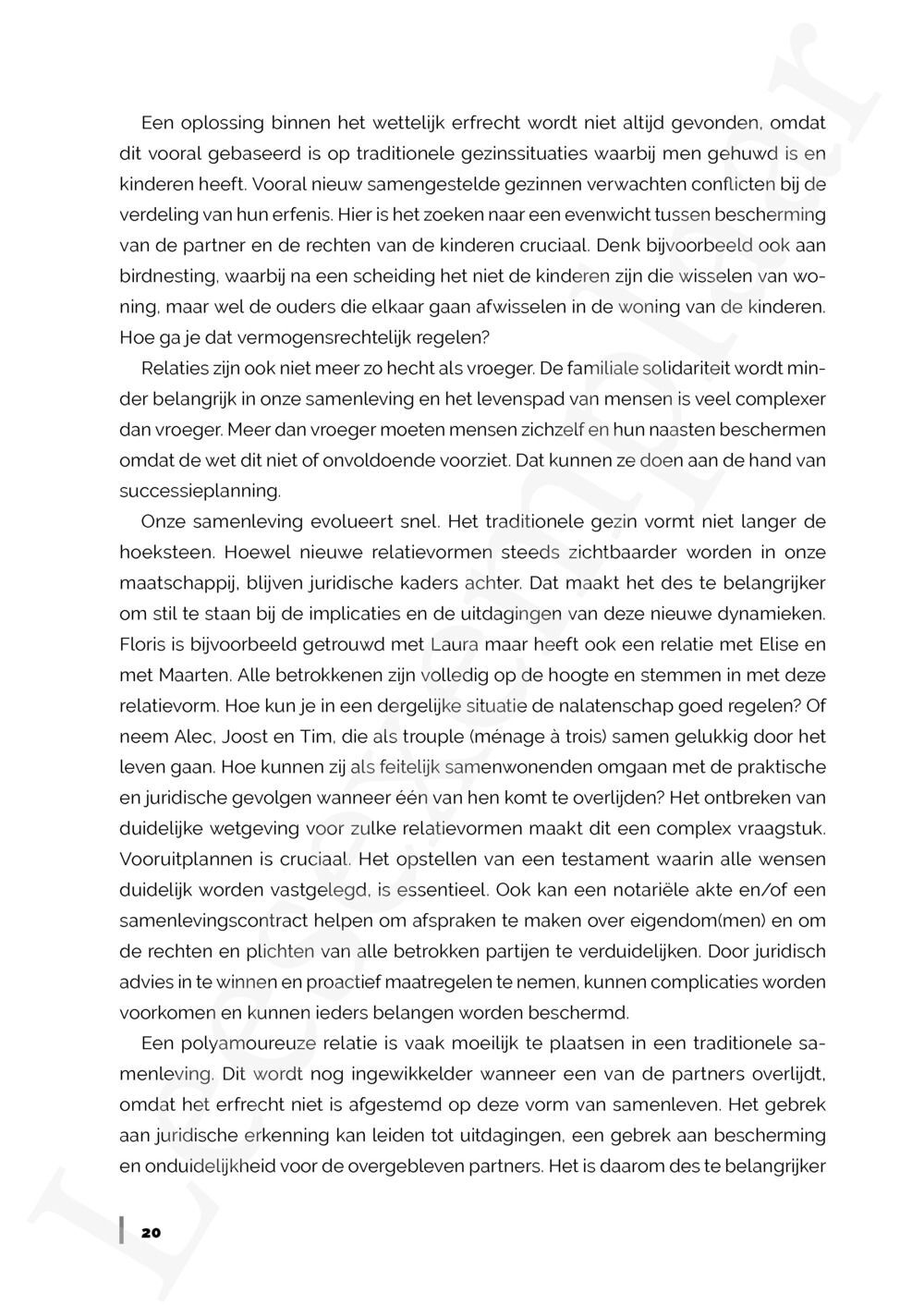 Preview: Maak je erfgenamen gelukkig!