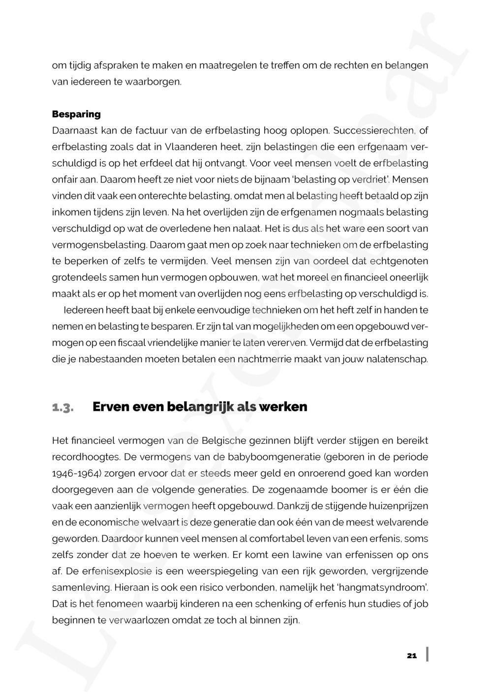 Preview: Maak je erfgenamen gelukkig!