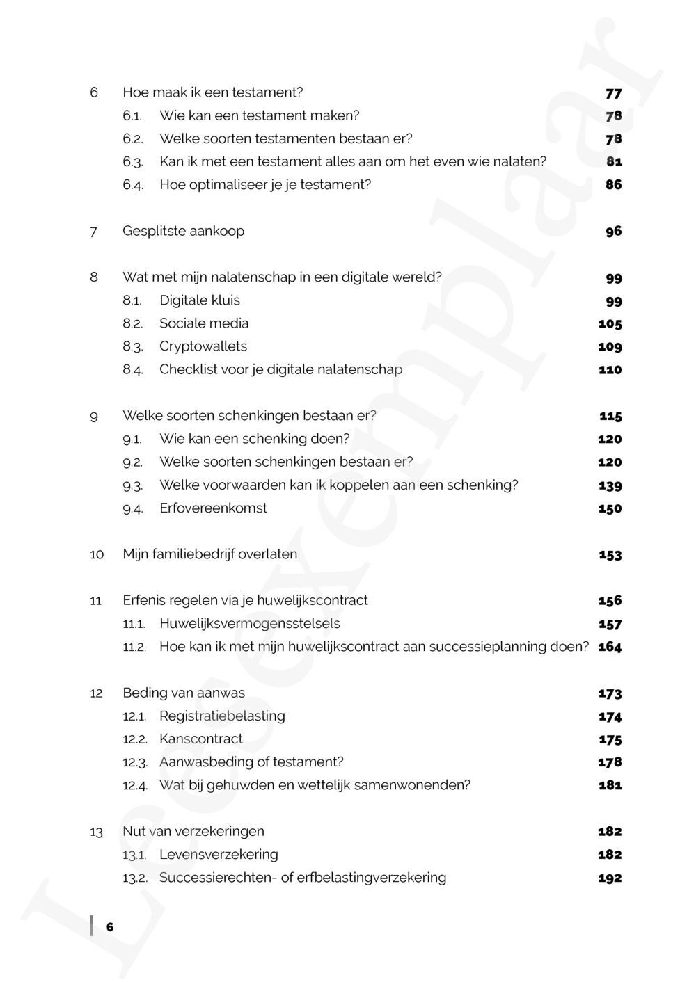 Preview: Maak je erfgenamen gelukkig!