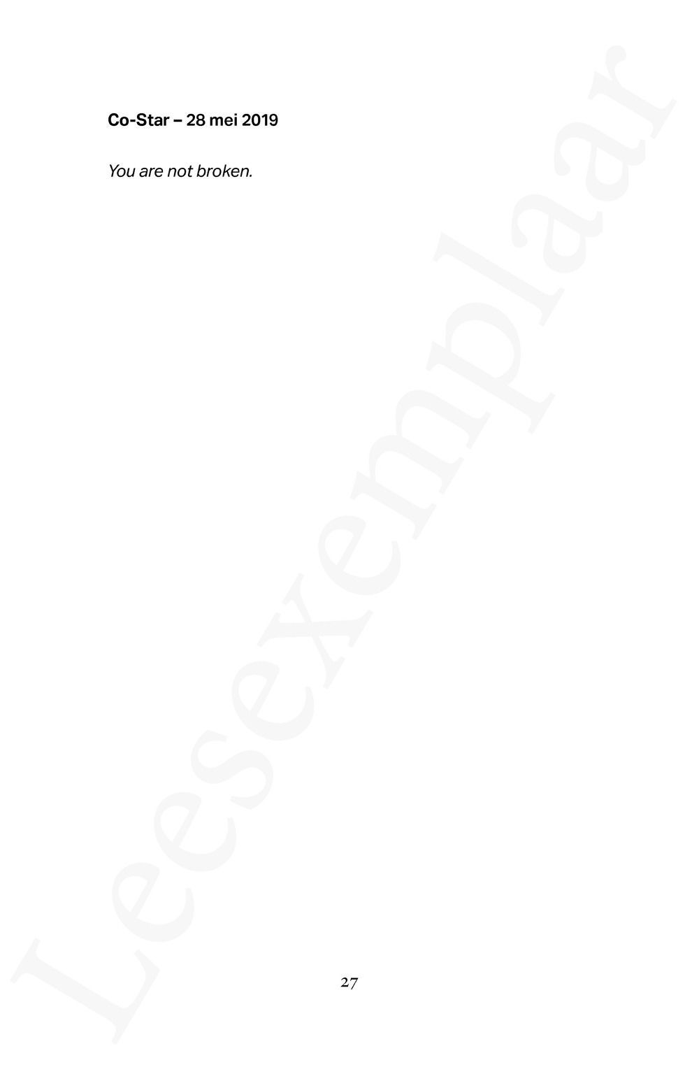 Preview: Dit is niet voor niets geweest