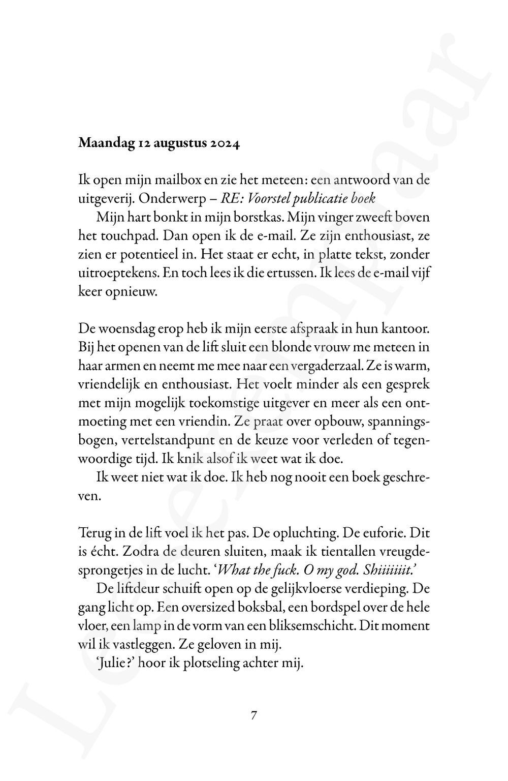 Preview: Dit is niet voor niets geweest