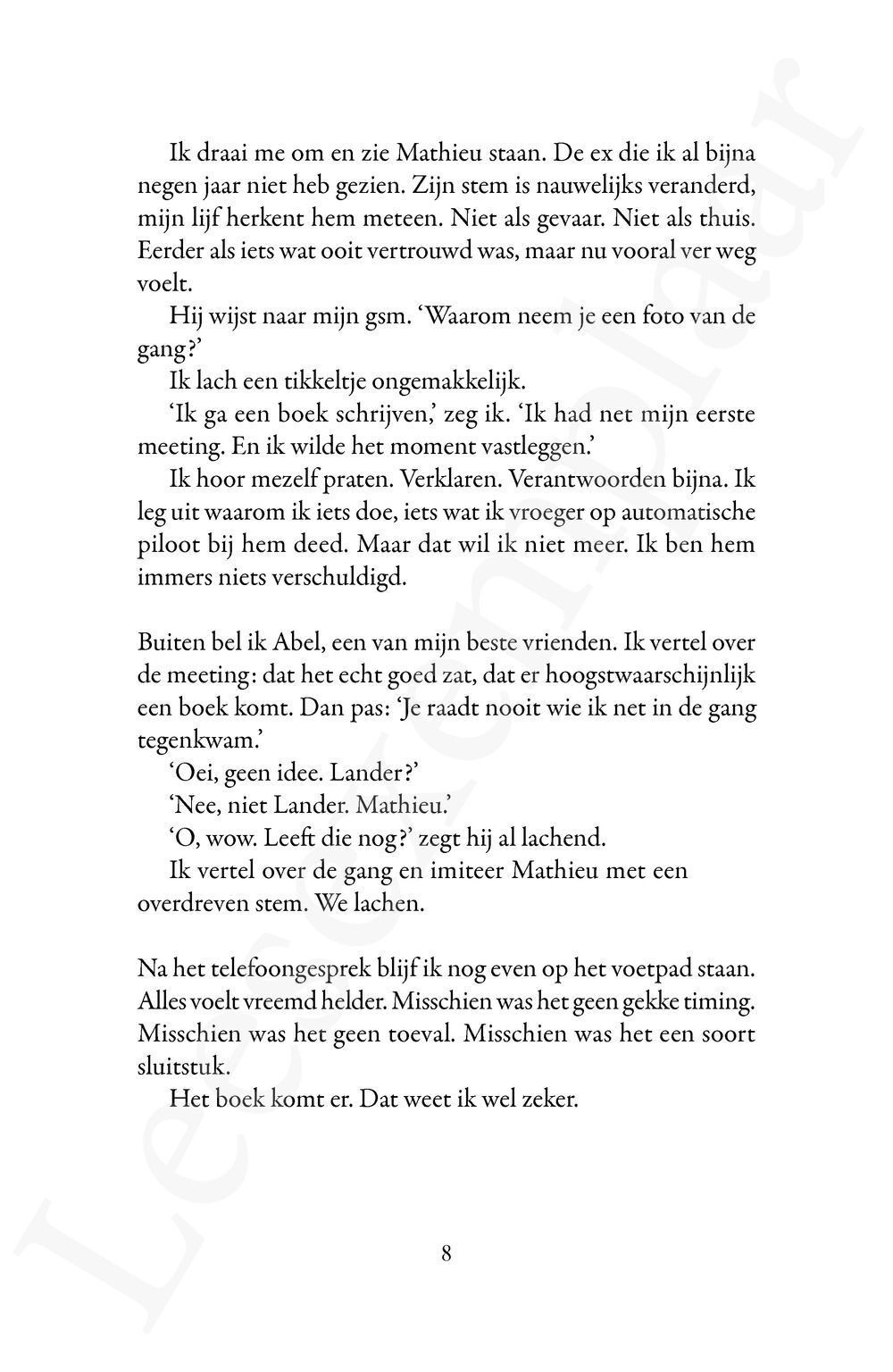 Preview: Dit is niet voor niets geweest