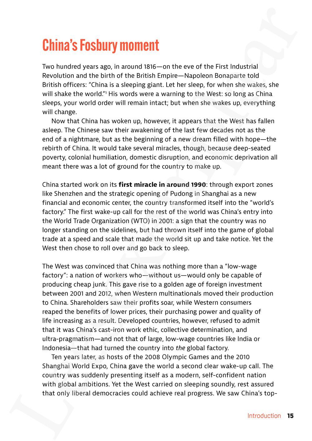 Preview: China's Next Miracle (English edition)