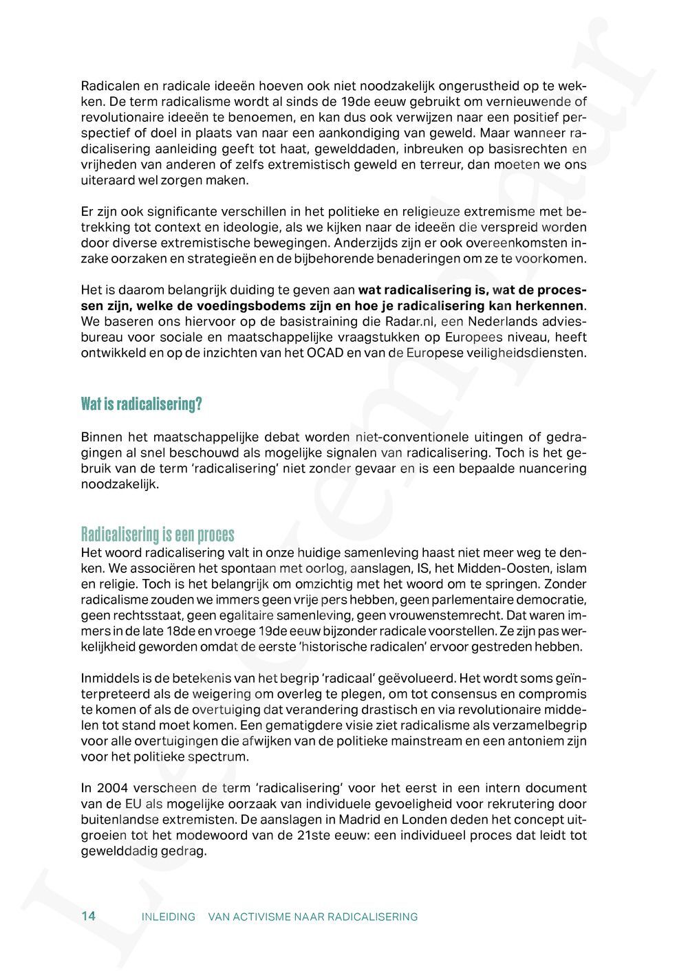 Preview: Puberaal, activist, radicaal of extremist?