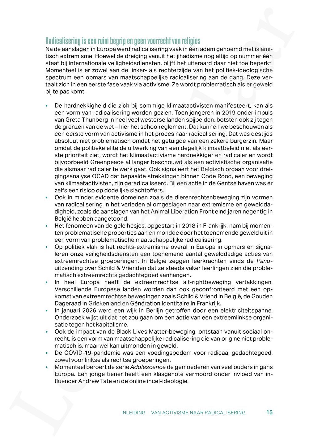 Preview: Puberaal, activist, radicaal of extremist?