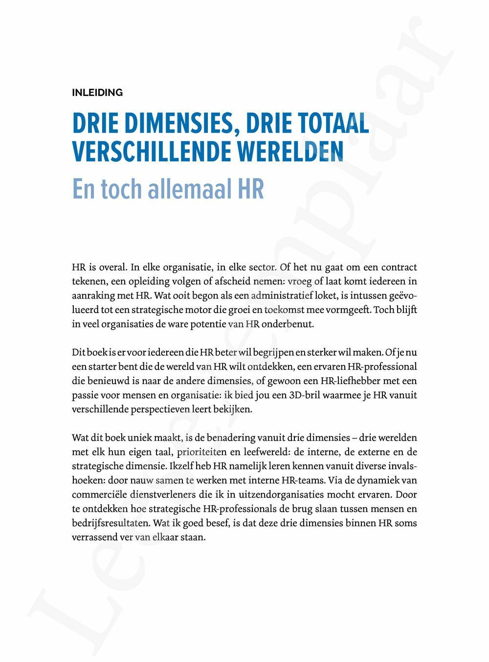 Preview: HR in 3D