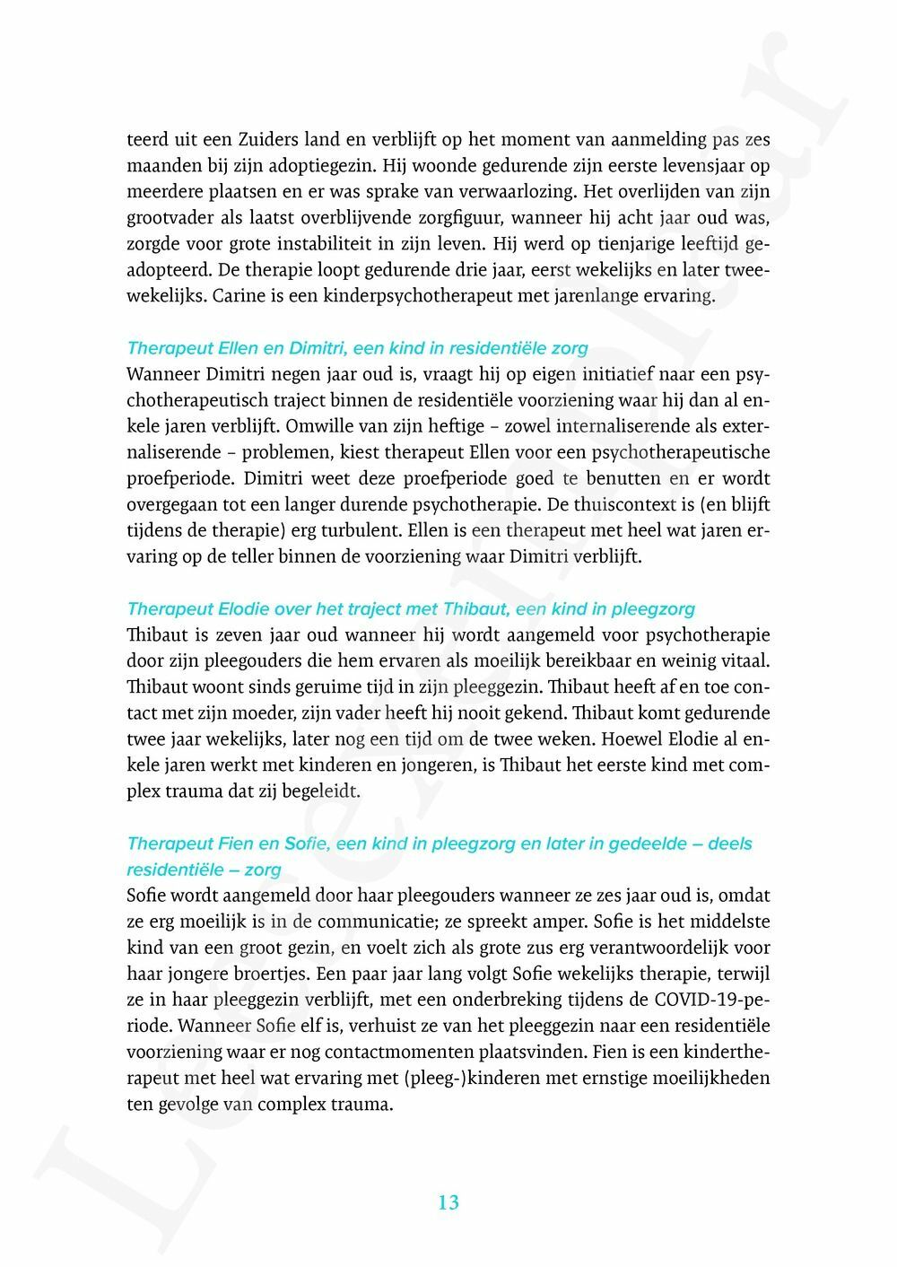 Preview: Geraakt door levensverhalen van kinderen met complex trauma