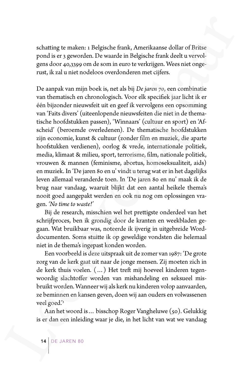 Preview: De jaren 80