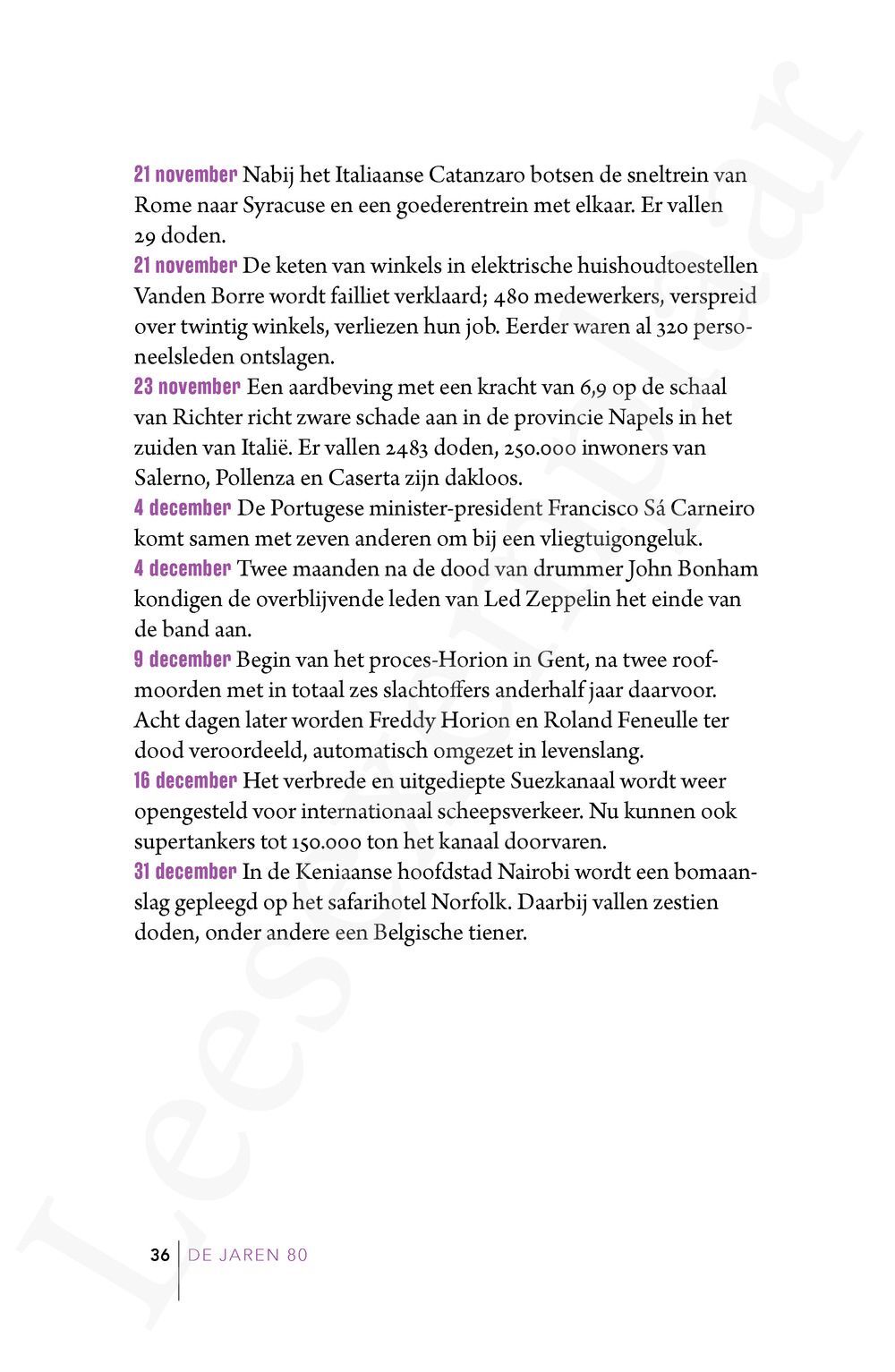 Preview: De jaren 80