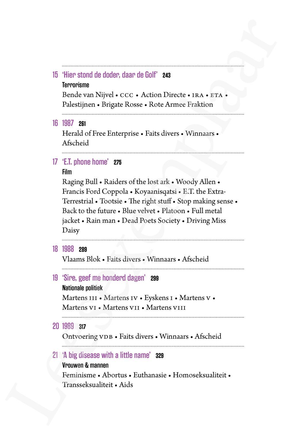 Preview: De jaren 80