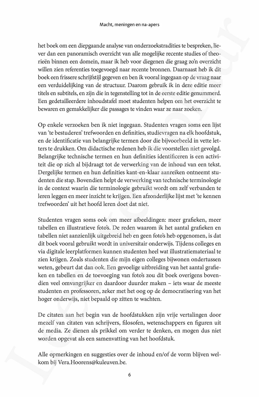 Preview: Macht, meningen & na-apers (herwerkte uitgave)