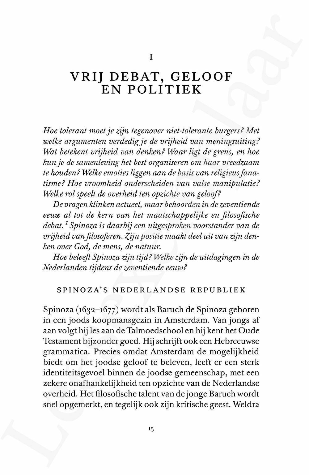 Preview: Door Spinoza's lens