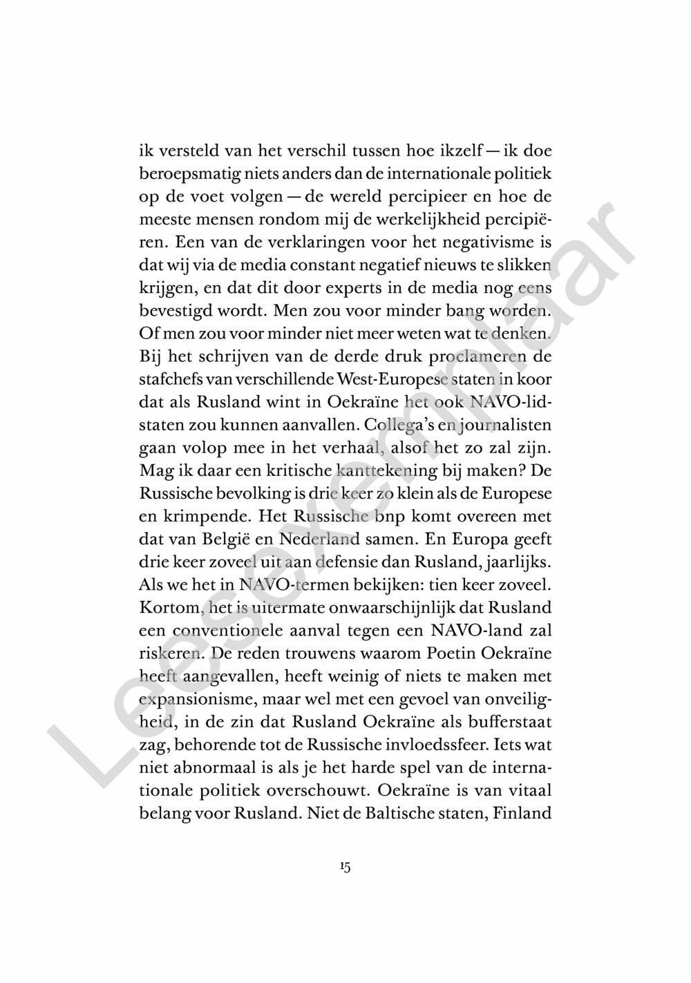 Preview: De strijd voor vrede