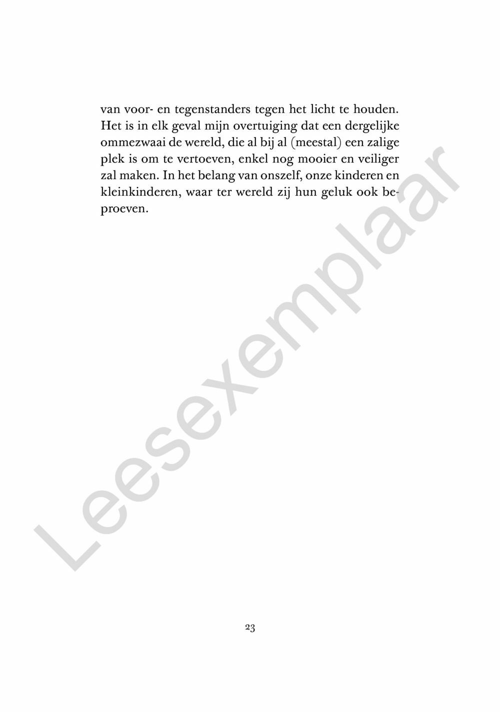 Preview: De strijd voor vrede