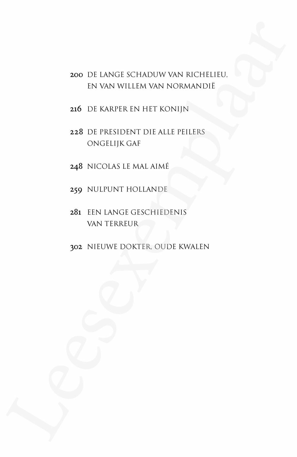 Preview: Ontredderde republiek (update - nieuwe editie tot en met Macron)