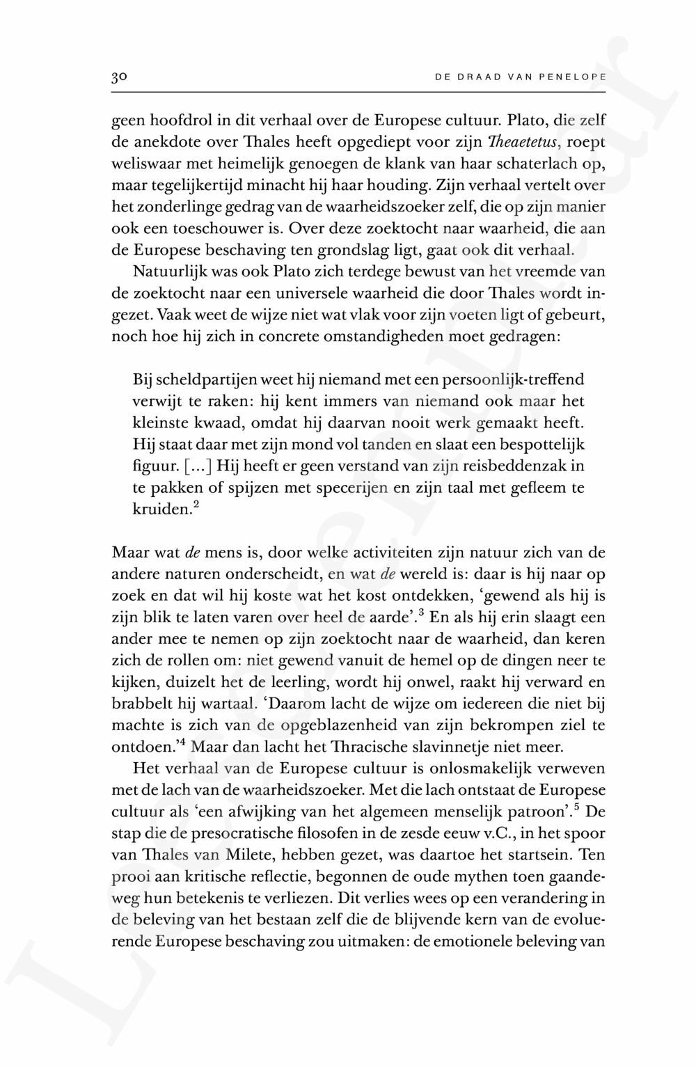 Preview: De draad van Penelope (herdruk)