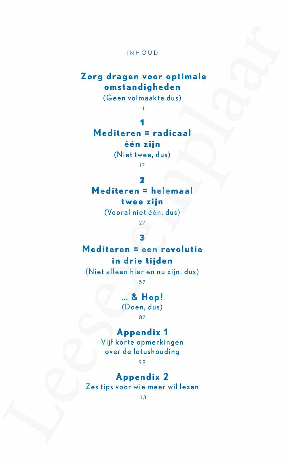 Preview: Een kleine meditatiegids