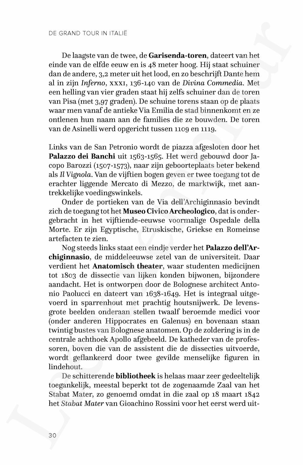 Preview: De Grand Tour in Italië