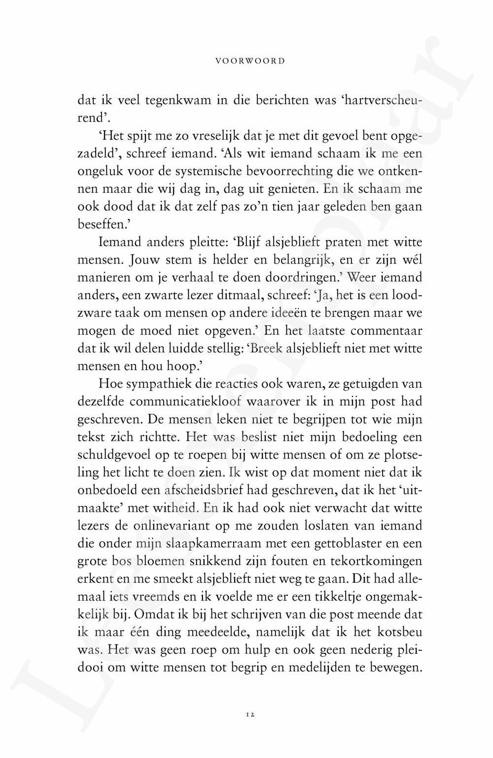 Preview: Waarom ik niet meer met witte mensen over racisme praat