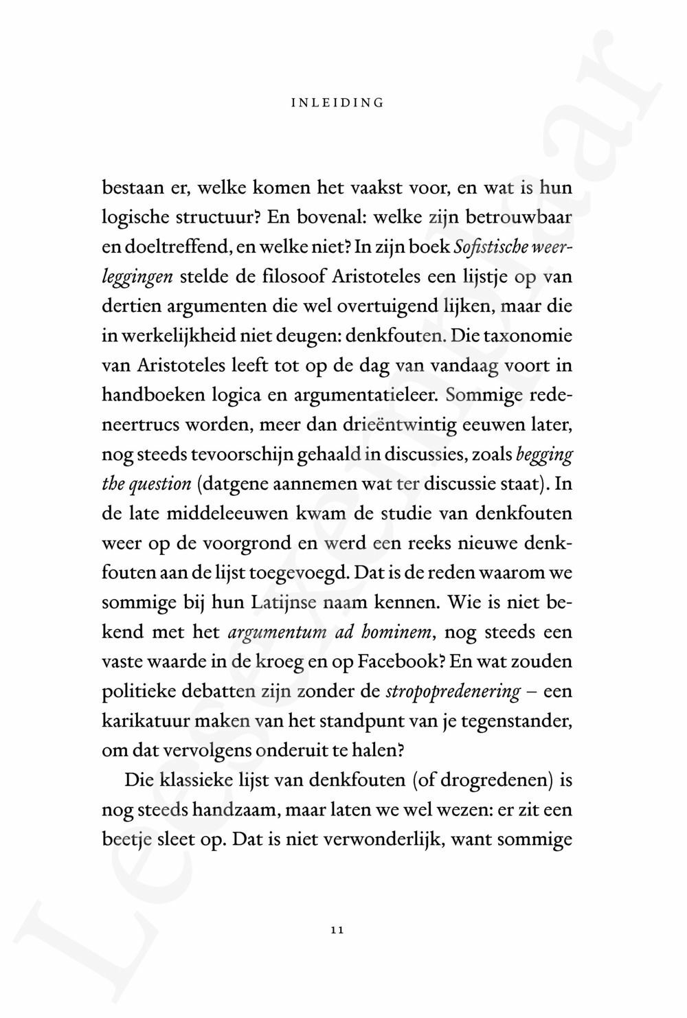 Preview: Alles wat in dit boek staat is waar (en andere denkfouten)