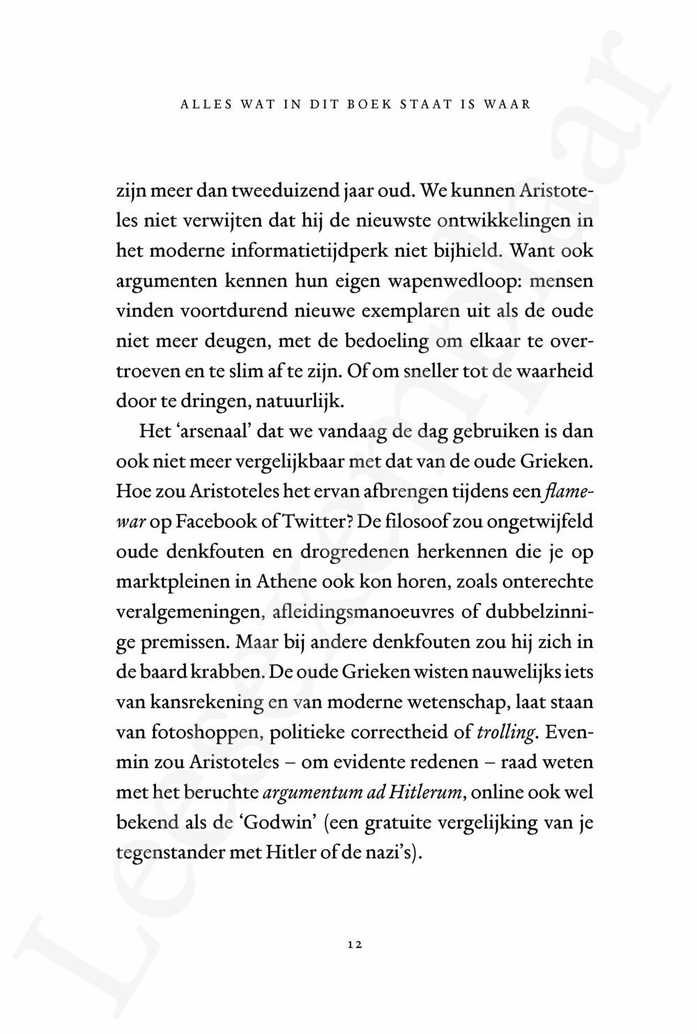 Preview: Alles wat in dit boek staat is waar (en andere denkfouten)