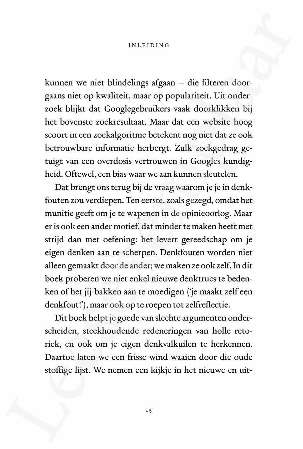 Preview: Alles wat in dit boek staat is waar (en andere denkfouten)