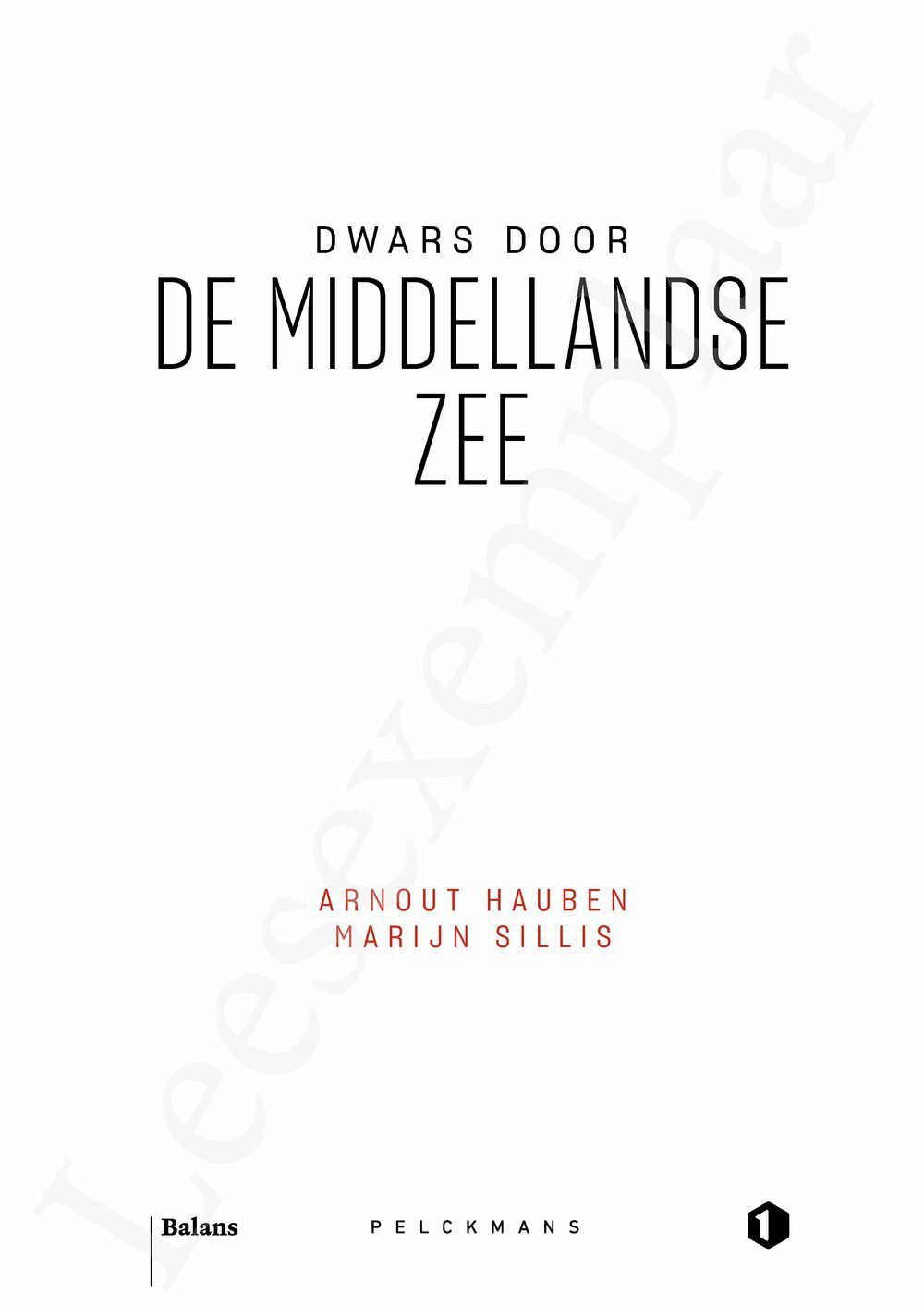 Preview: Dwars door de Middellandse Zee