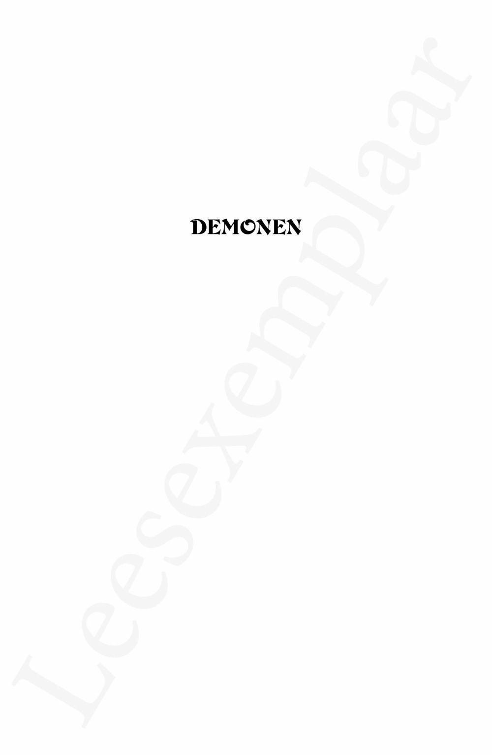 Preview: Demonen