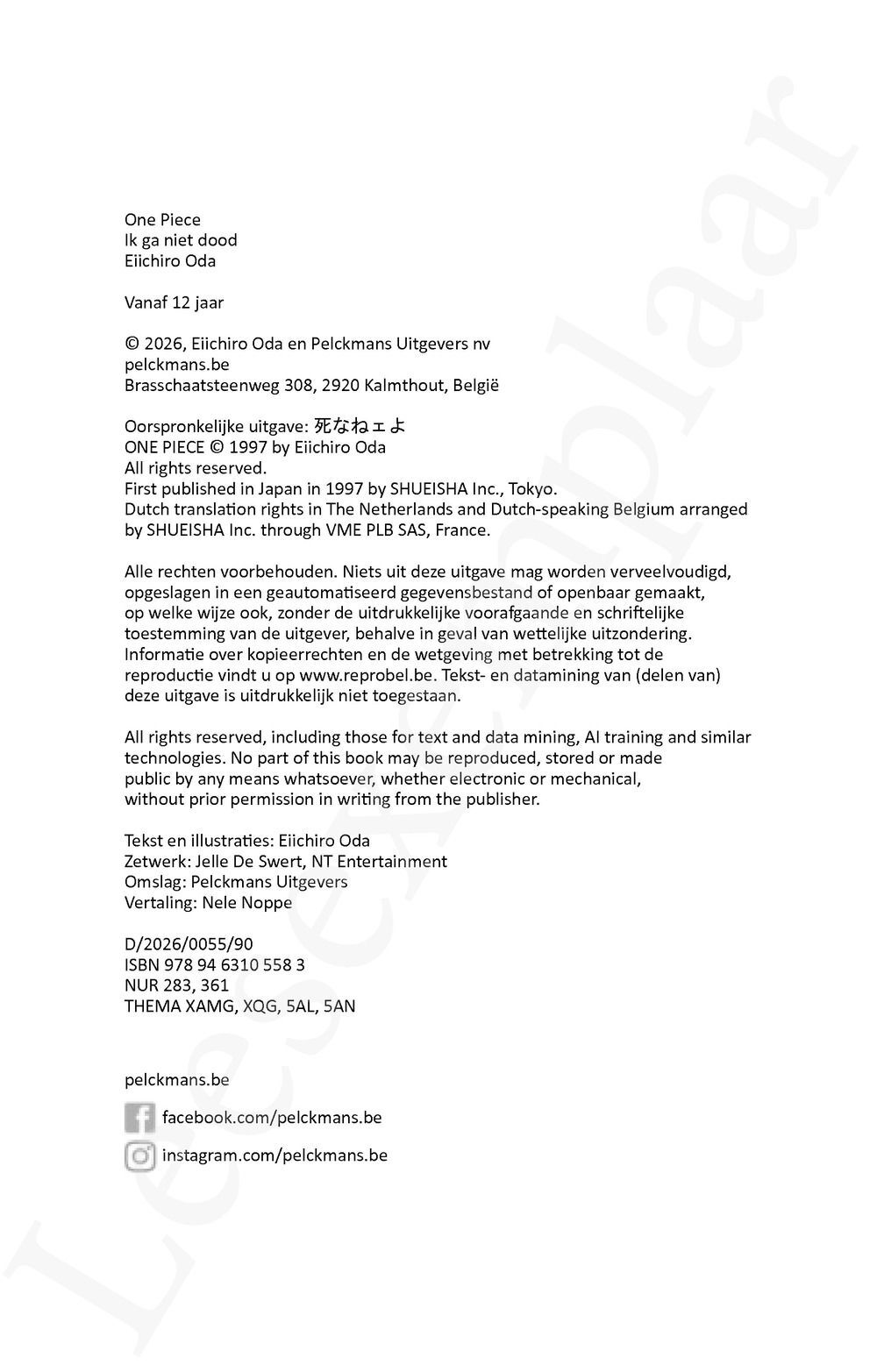 Preview: One Piece: Ik ga niet dood (8)