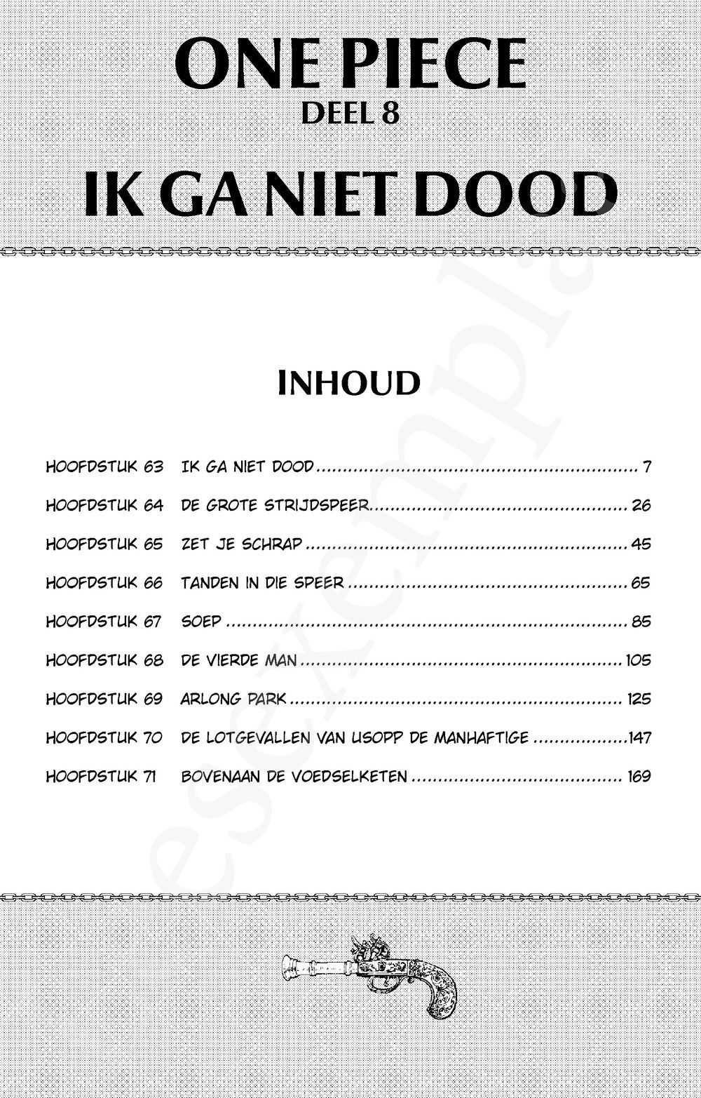 Preview: One Piece: Ik ga niet dood (8)