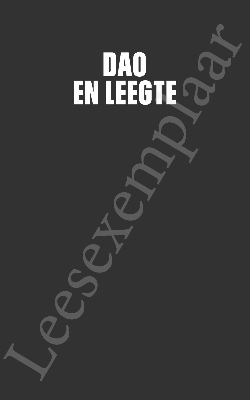 Preview: Wat kan ik leren van de taoïsten?