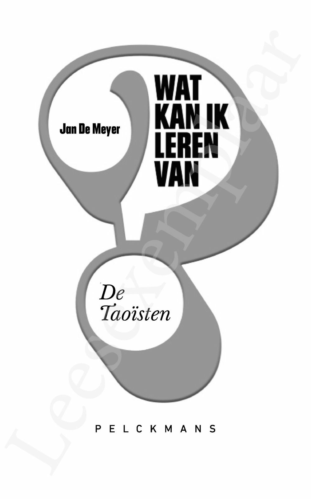 Preview: Wat kan ik leren van de taoïsten?